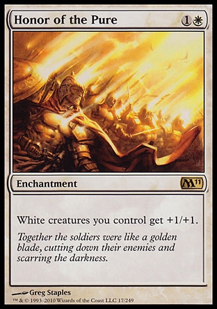 MTG: Core Set 2011 017: Honor of the Pure 