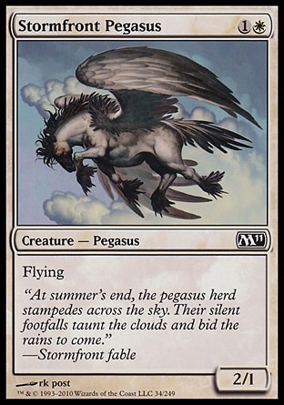 MTG: Core Set 2011 034: Stormfront Pegasus 
