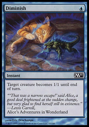 MTG: Core Set 2011 052: Diminish 