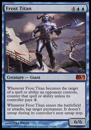 MTG: Core Set 2011 055: Frost Titan 