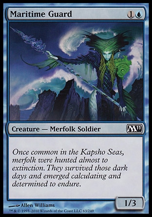 MTG: Core Set 2011 063: Maritime Guard 