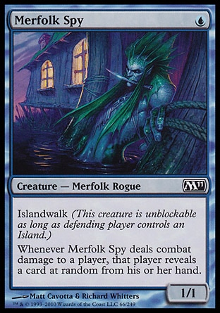 MTG: Core Set 2011 066: Merfolk Spy 