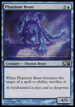 MTG: Core Set 2011 069: Phantom Beast 