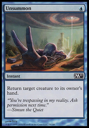 MTG: Core Set 2011 078: Unsummon 