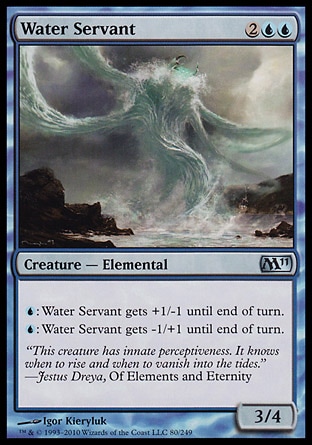 MTG: Core Set 2011 080: Water Servant 