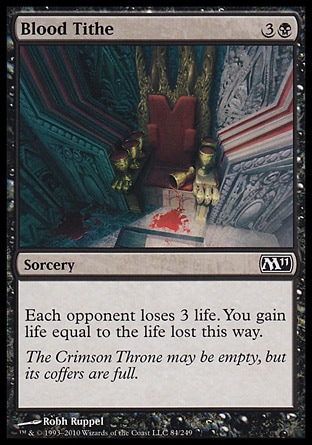 MTG: Core Set 2011 084: Blood Tithe 