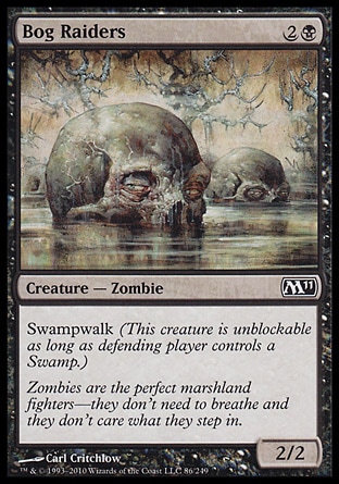 MTG: Core Set 2011 086: Bog Raiders 