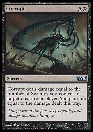 MTG: Core Set 2011 089: Corrupt 