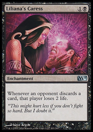 MTG: Core Set 2011 103: Lilianas Caress 