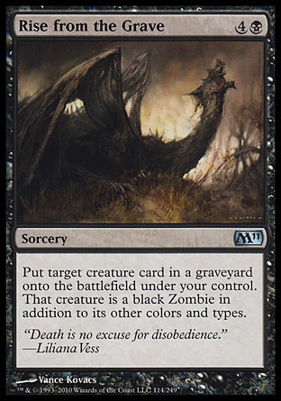 MTG: Core Set 2011 114: Rise from the Grave 