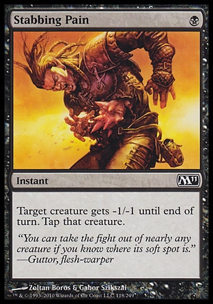 MTG: Core Set 2011 118: Stabbing Pain 