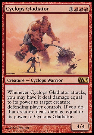 MTG: Core Set 2011 131: Cyclops Gladiator 