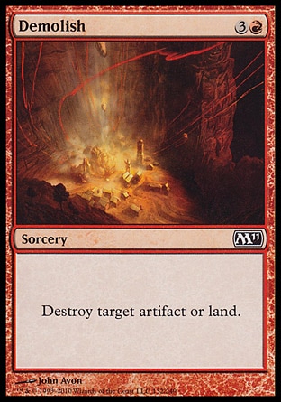 MTG: Core Set 2011 132: Demolish 