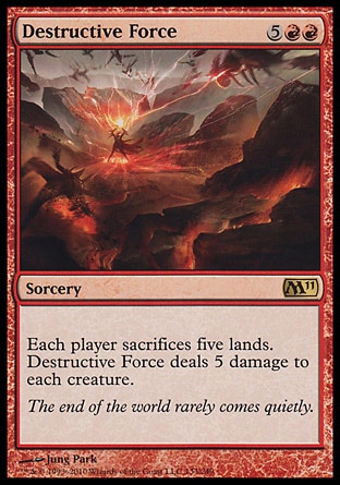 MTG: Core Set 2011 133: Destructive Force 