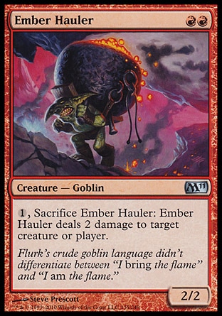 MTG: Core Set 2011 135: Ember Hauler (FOIL) 