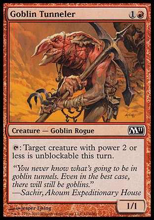 MTG: Core Set 2011 143: Goblin Tunneler 