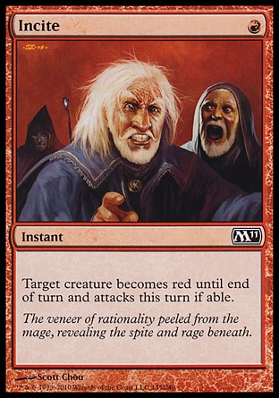MTG: Core Set 2011 145: Incite 
