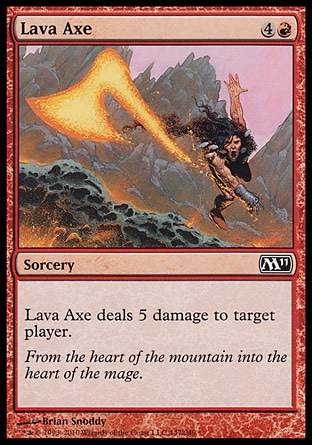 MTG: Core Set 2011 147: Lava Axe 