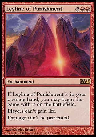 MTG: Core Set 2011 148: Leyline of Punishment 