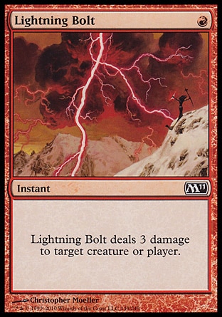 MTG: Core Set 2011 149: Lightning Bolt 