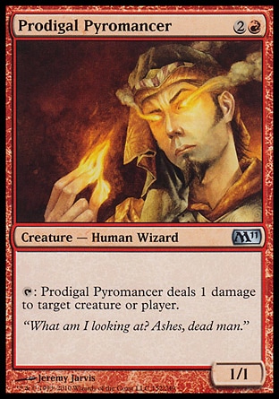 MTG: Core Set 2011 152: Prodigal Pyromancer 