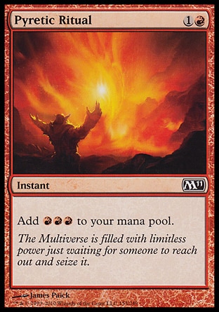 MTG: Core Set 2011 153: Pyretic Ritual 