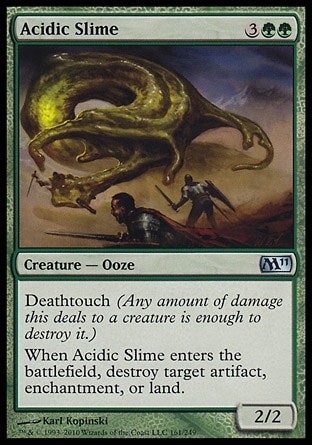 MTG: Core Set 2011 161: Acidic Slime 