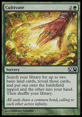 MTG: Core Set 2011 168: Cultivate 
