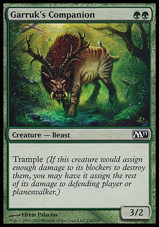 MTG: Core Set 2011 176: Garruks Companion 