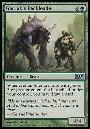 MTG: Core Set 2011 177: Garruks Packleader 