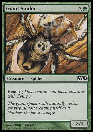 MTG: Core Set 2011 179: Giant Spider 
