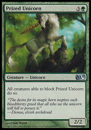 MTG: Core Set 2011 193: Prized Unicorn 