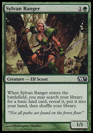 MTG: Core Set 2011 198: Sylvan Ranger 