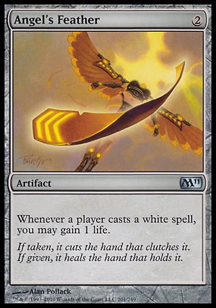 MTG: Core Set 2011 201: Angels Feather 