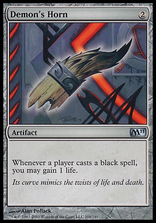 MTG: Core Set 2011 204: Demons Horn 