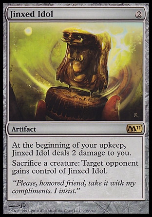 MTG: Core Set 2011 208: Jinxed Idol 