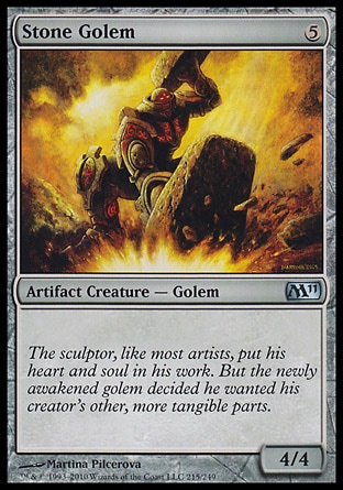 MTG: Core Set 2011 215: Stone Golem 