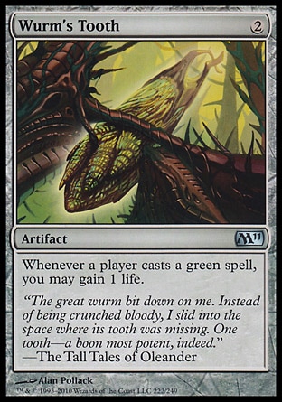 MTG: Core Set 2011 222: Wurms Tooth 