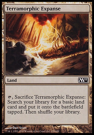MTG: Core Set 2011 229: Terramorphic Expanse 