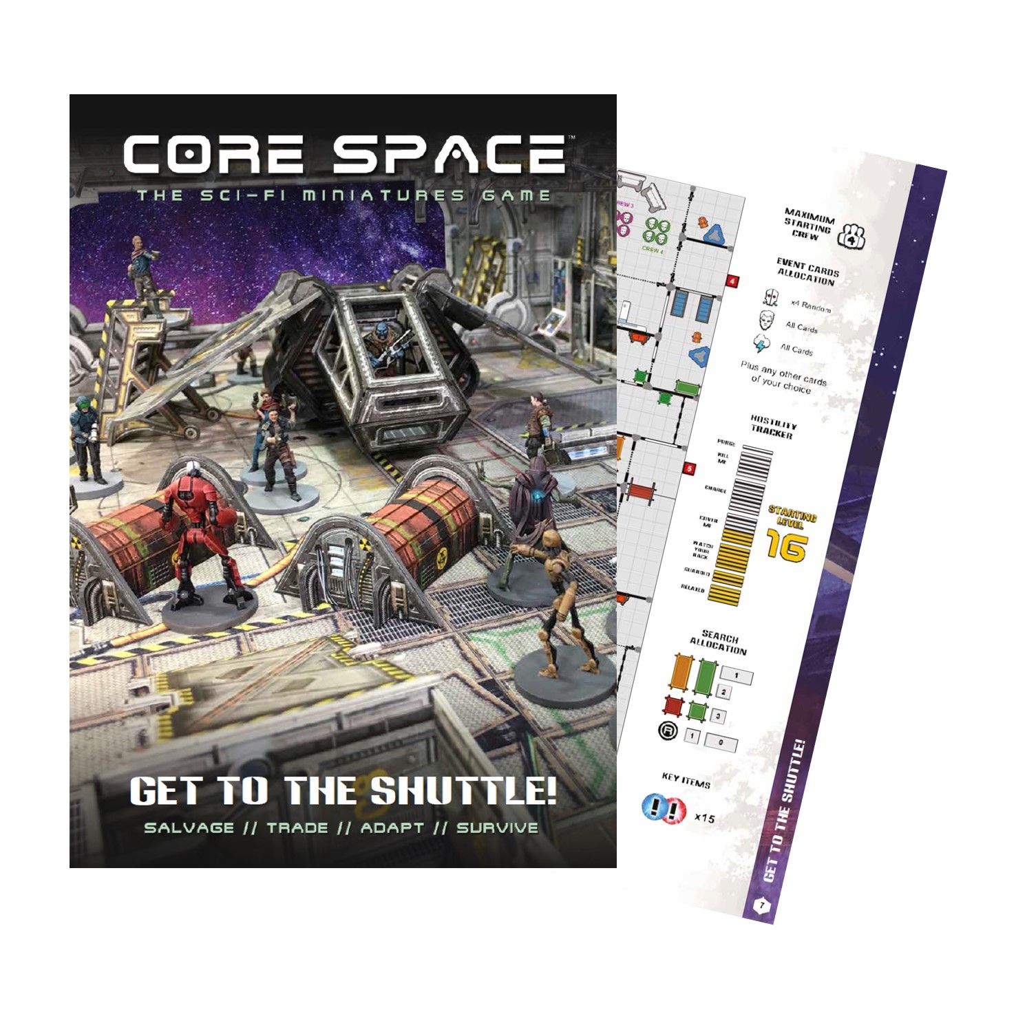 Core Space: Get to The Shuttle 