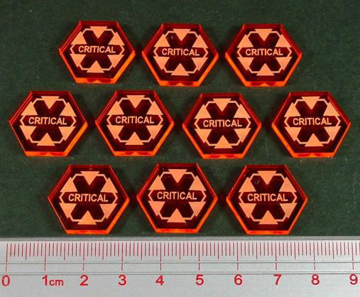 Litko:  Space Wing Critical Damage Tokens (10) 
