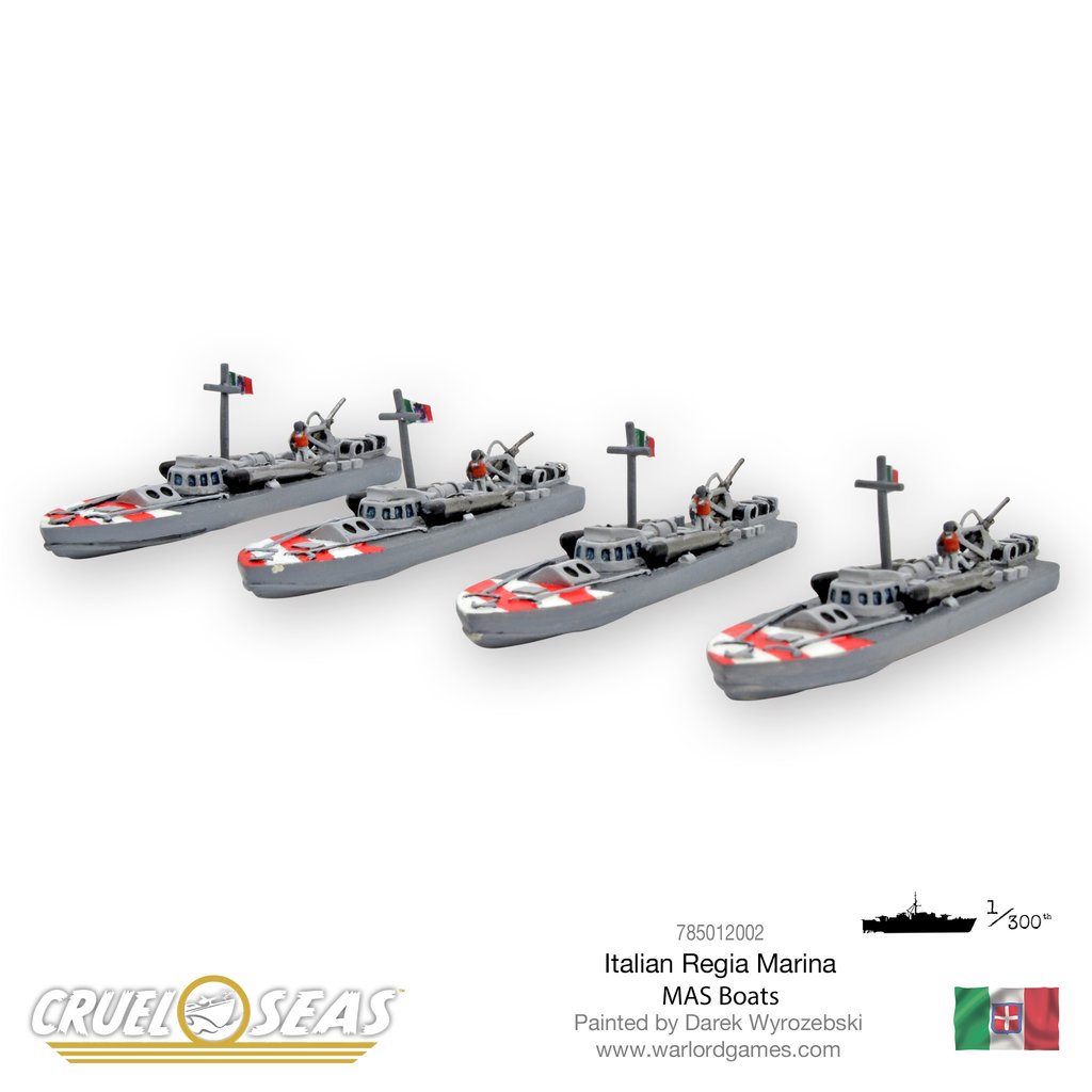 Cruel Seas: Italian MAS Boats 