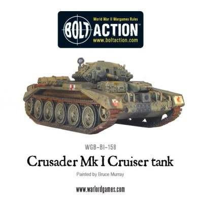 Bolt Action: British: Crusader Mk 1 Cruiser Tank 