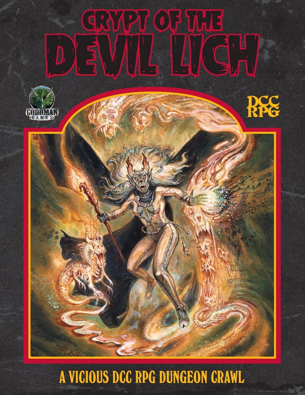 Crypt of the Devil Lich DCC RPG Edition 