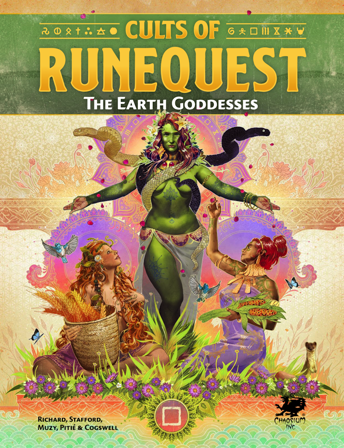 Cults of Runequest RPG: The Earth Goddesses (HC) 