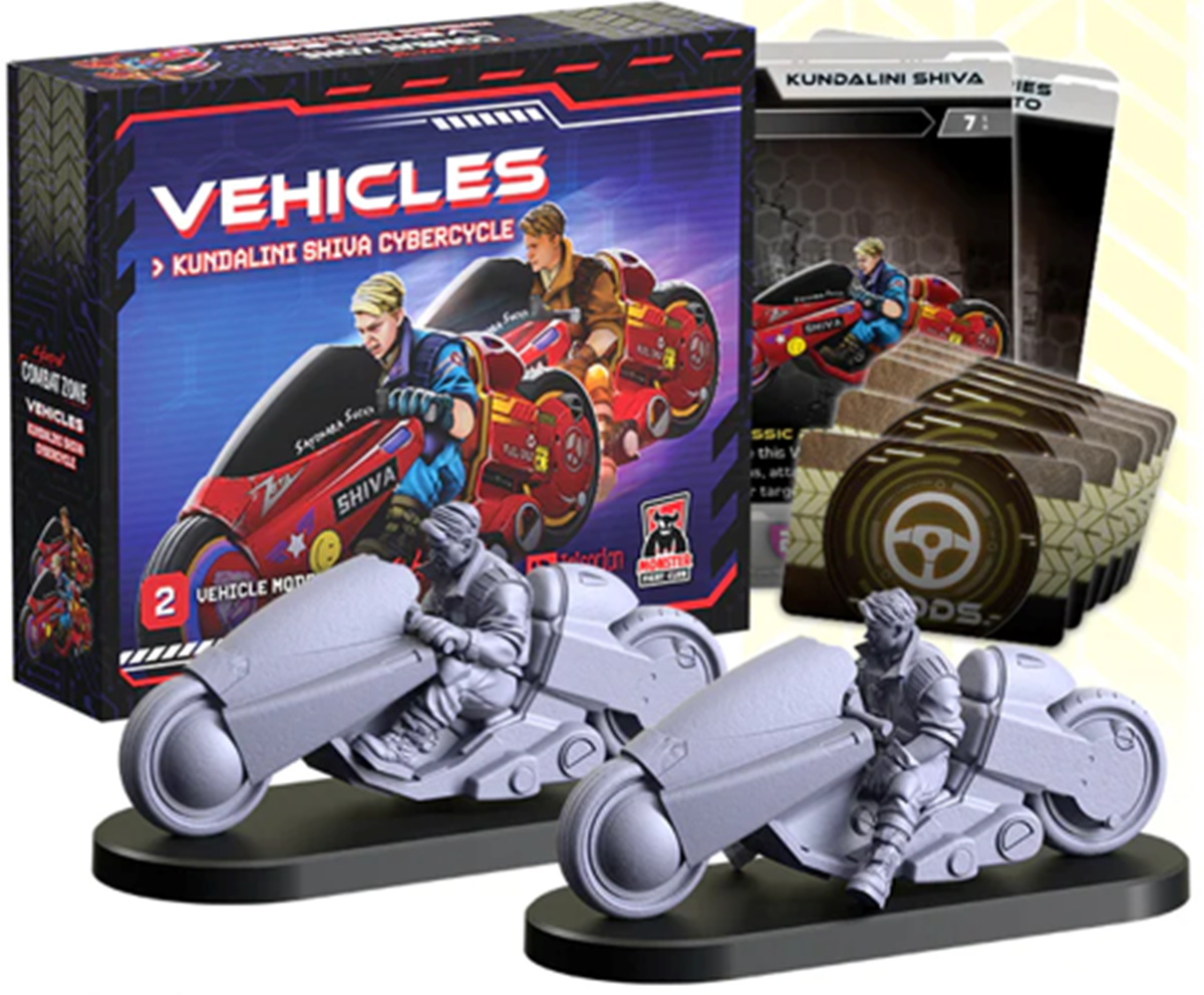Cyberpunk: Combat Zone: Vehicles: Kundalini Shiva Cybercycle 