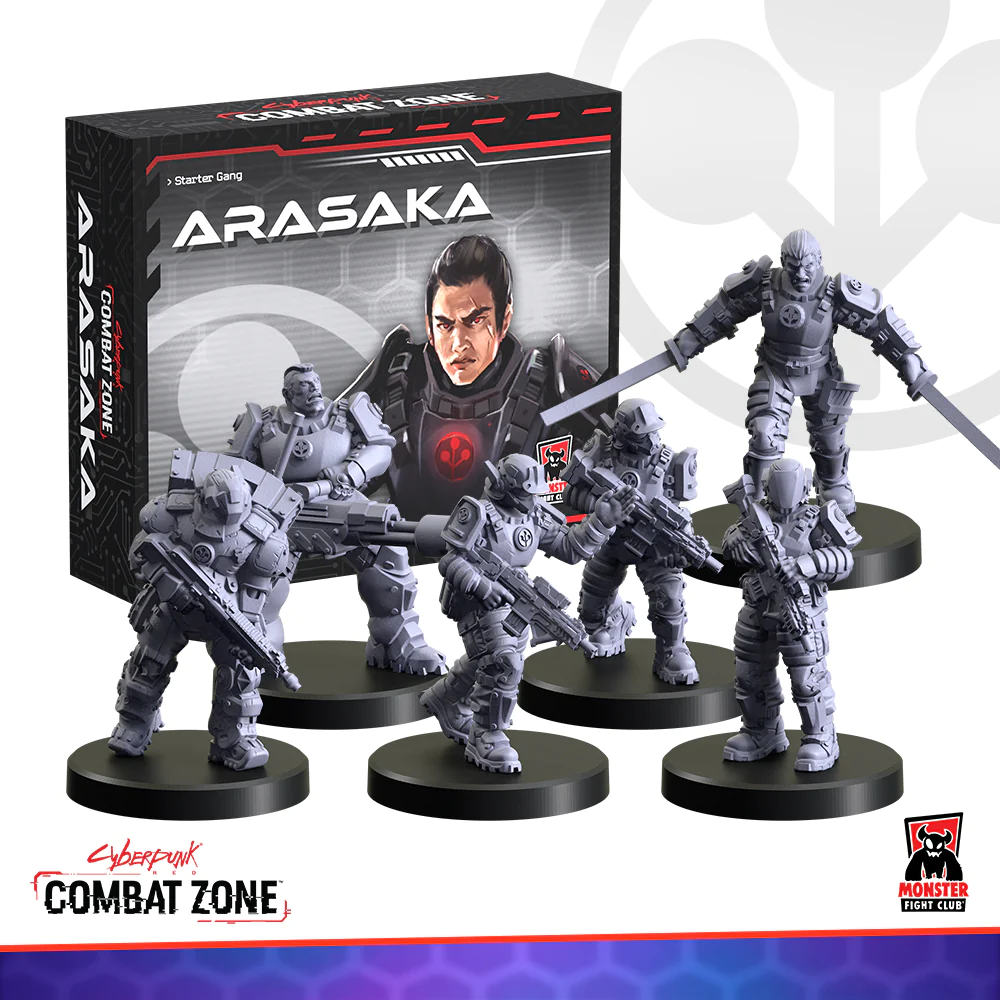 Cyberpunk Red: Combat Zone: Arasaka Faction Starter Box 