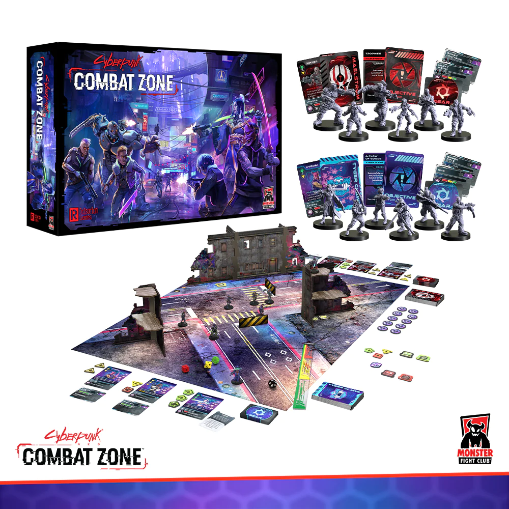 Cyberpunk Red: Combat Zone: Core Box 