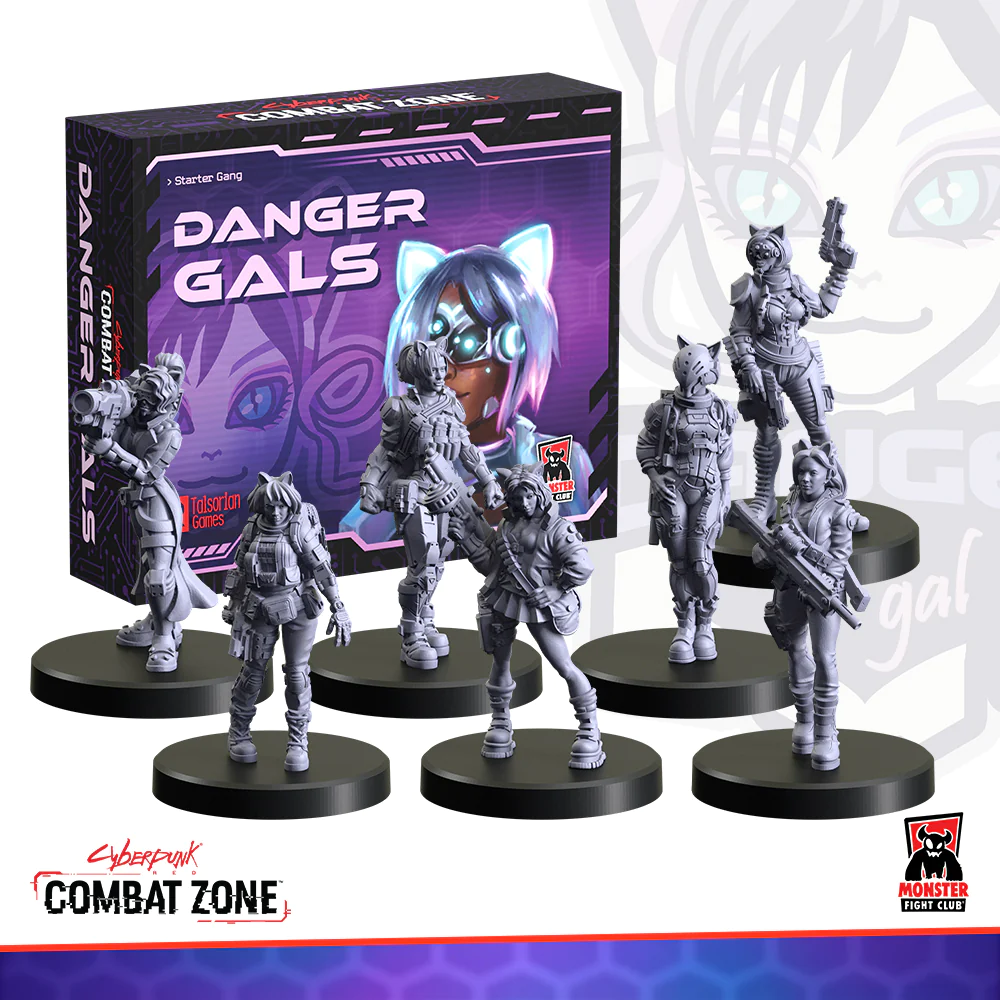 Cyberpunk Red: Combat Zone: Danger Gals Starter Box 