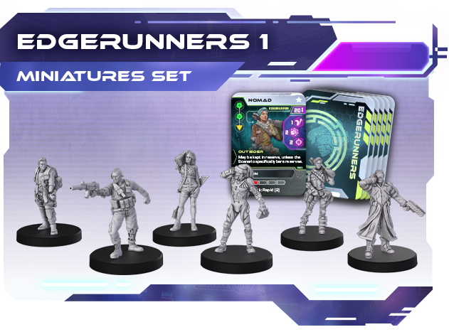 Cyberpunk: Combat Zone: Edgerunners Starter 1 